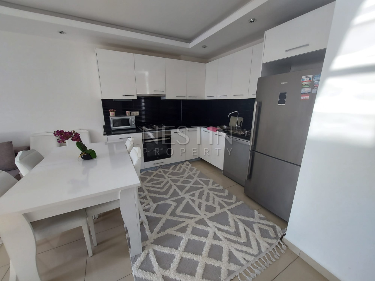 Квартира 1+1 в районе Джикджилли в 900 м от Средиземного моря фото 4