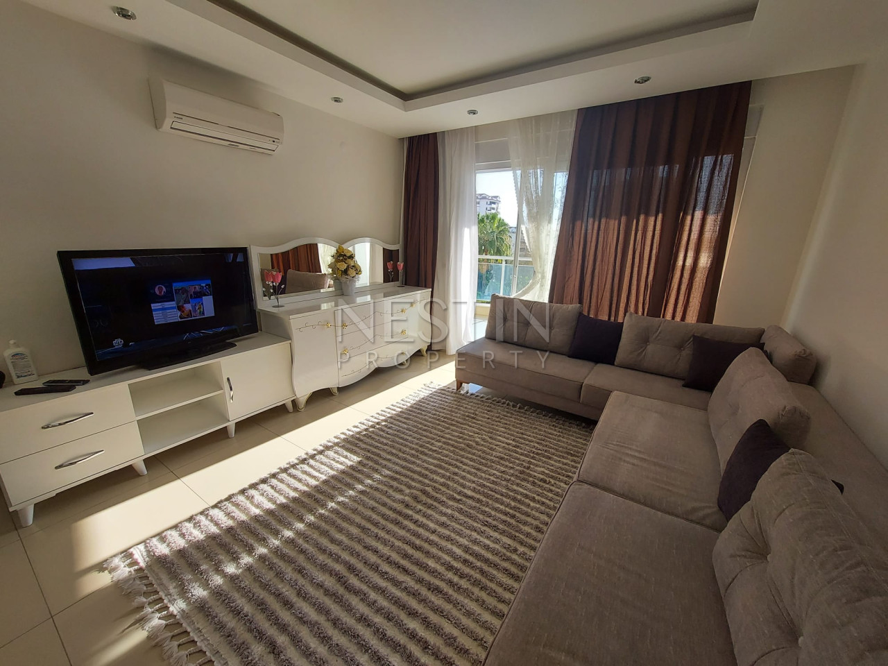 Квартира 1+1 в районе Джикджилли в 900 м от Средиземного моря фото 9