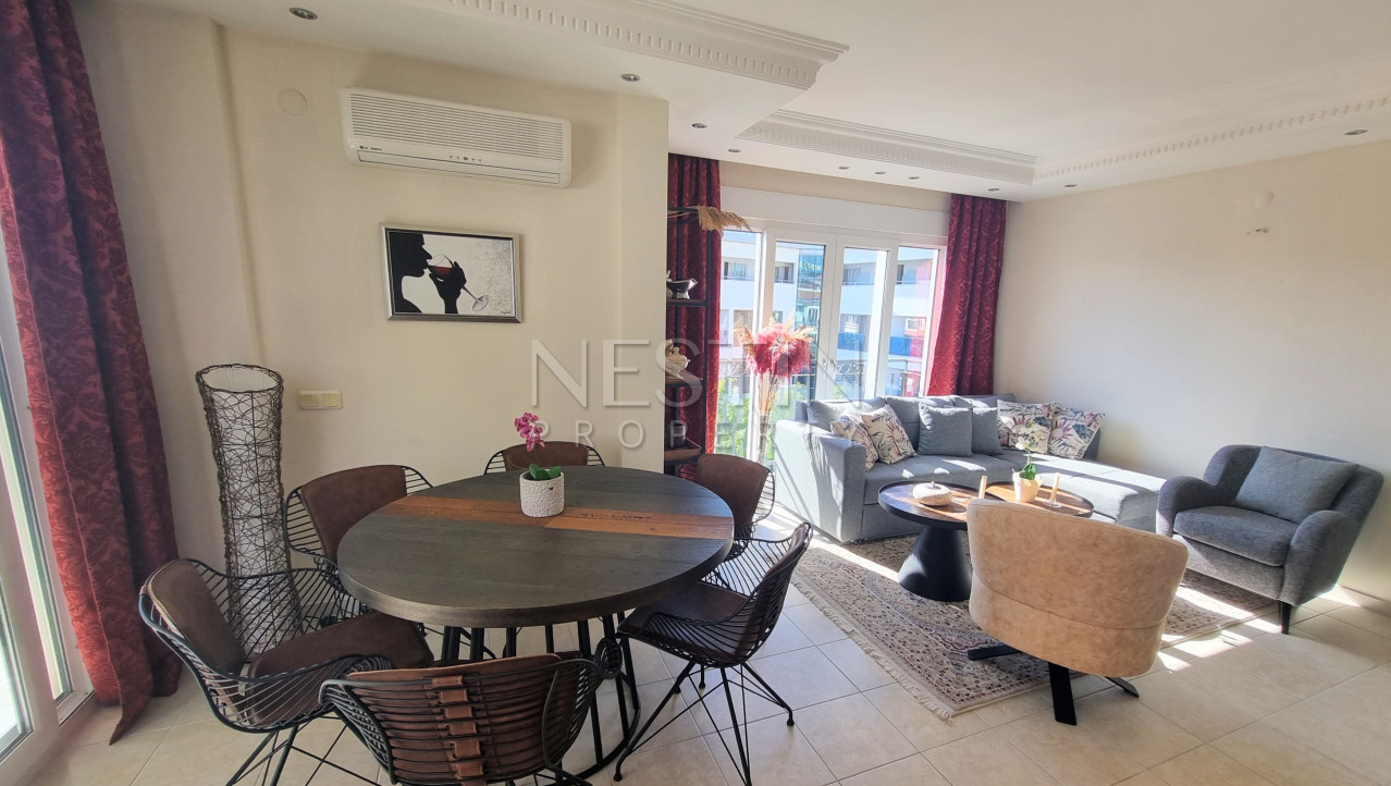 Квартира дуплекс 3+1 в районе Оба в 250 м от Средиземного города фото 6