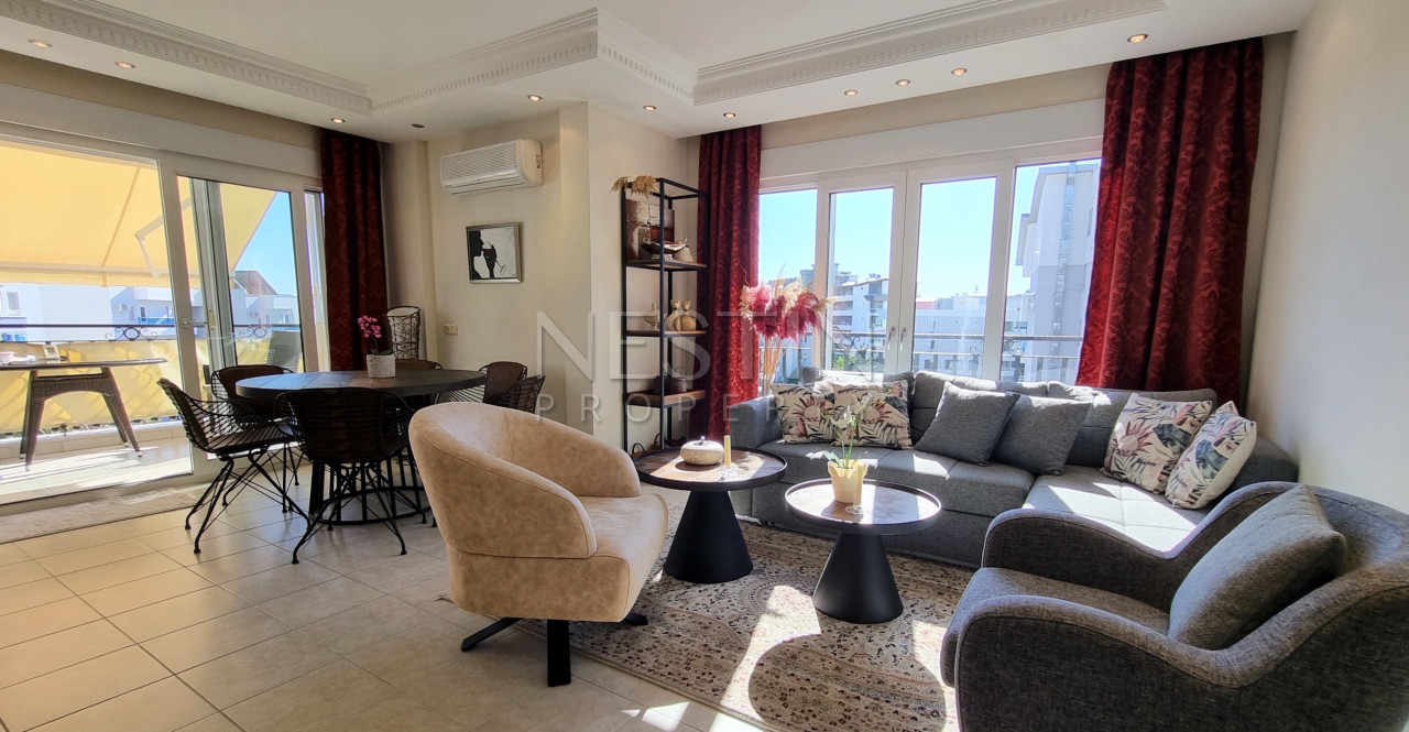 Квартира дуплекс 3+1 в районе Оба в 250 м от Средиземного города фото 7