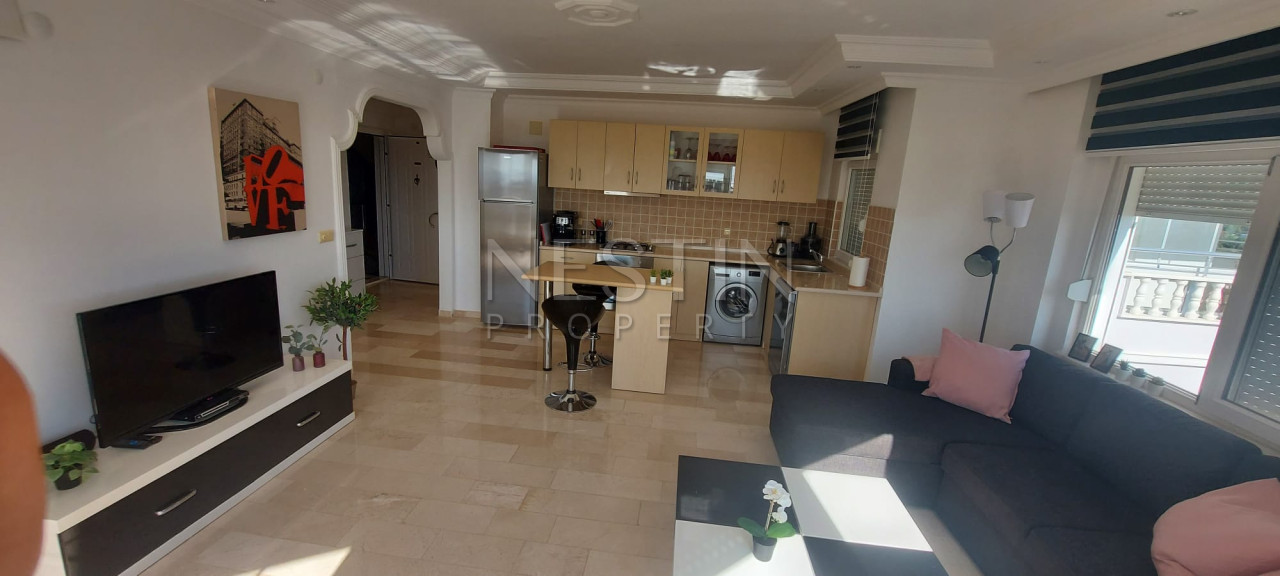 Квартира 2+1 в районе Тосмур в 600 м от Средиземного моря фото 8