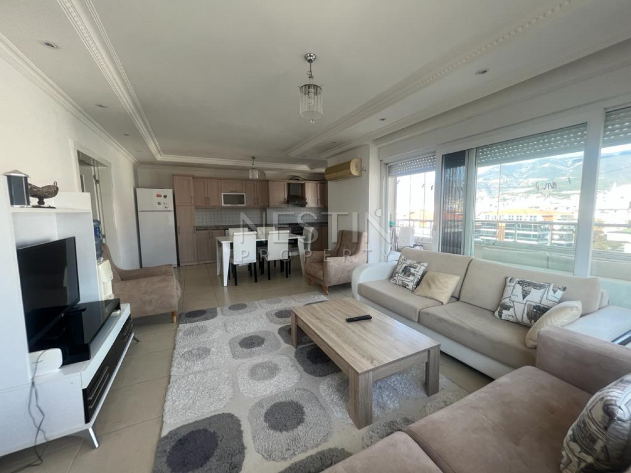 Квартира 2+1 в районе Тосмур в 500 м от Средиземного моря фото 7