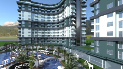 Квартира 1+1 в роскошном комплексе отельного типа 5* в Махмутларе фото 3