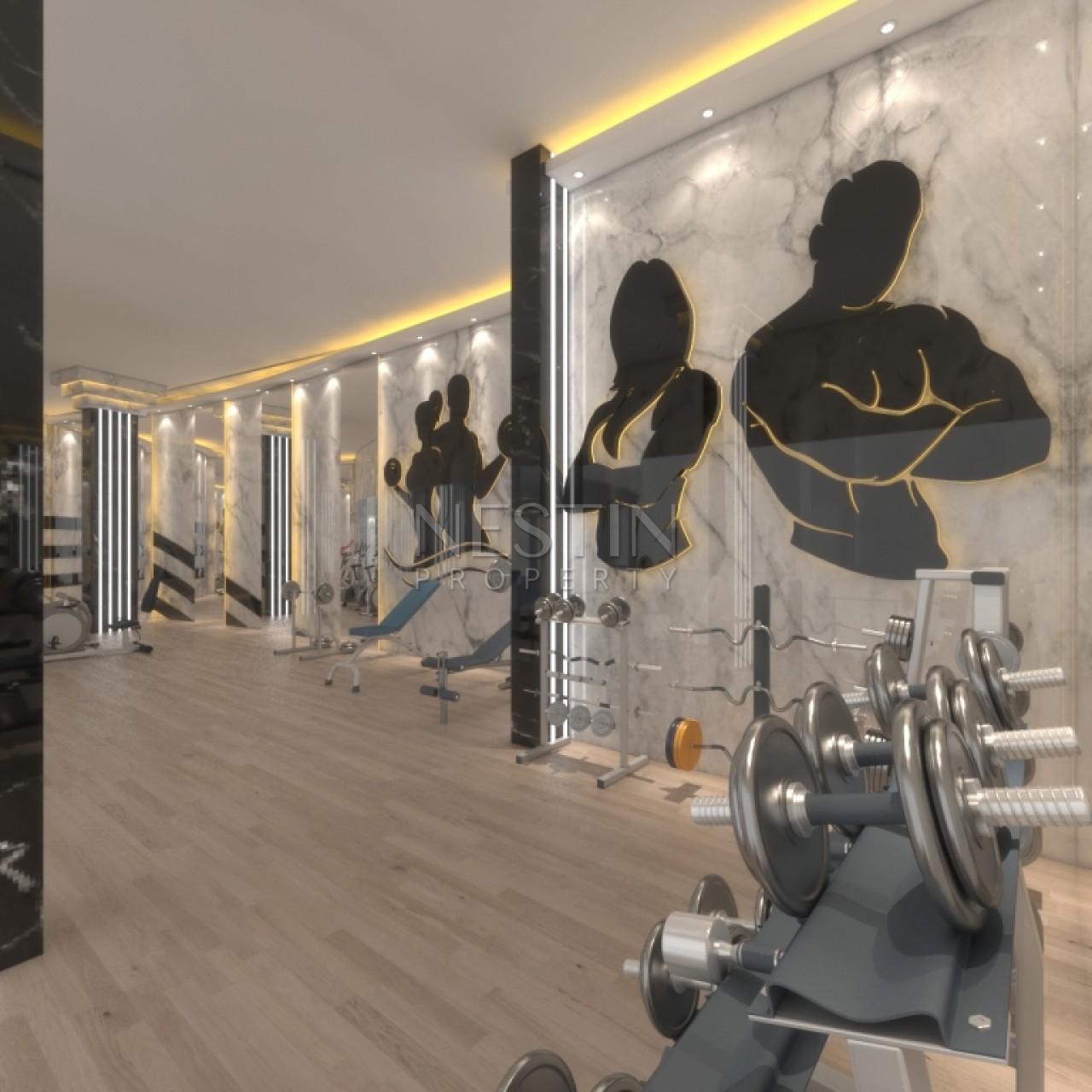 Квартира 1+1 в роскошном комплексе отельного типа 5* в Махмутларе фото 11