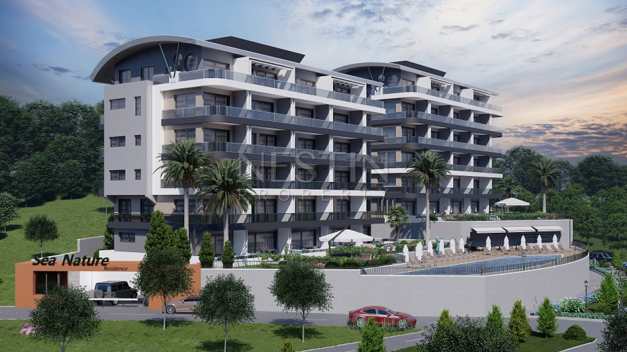 Квартира 1+1 в районе в районе Каргыджак в 1,7 км от Средиземного моря фото 2