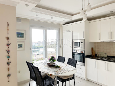 Квартира дуплекс 3+1 в районе Джикджилли с видом на горы фото 4