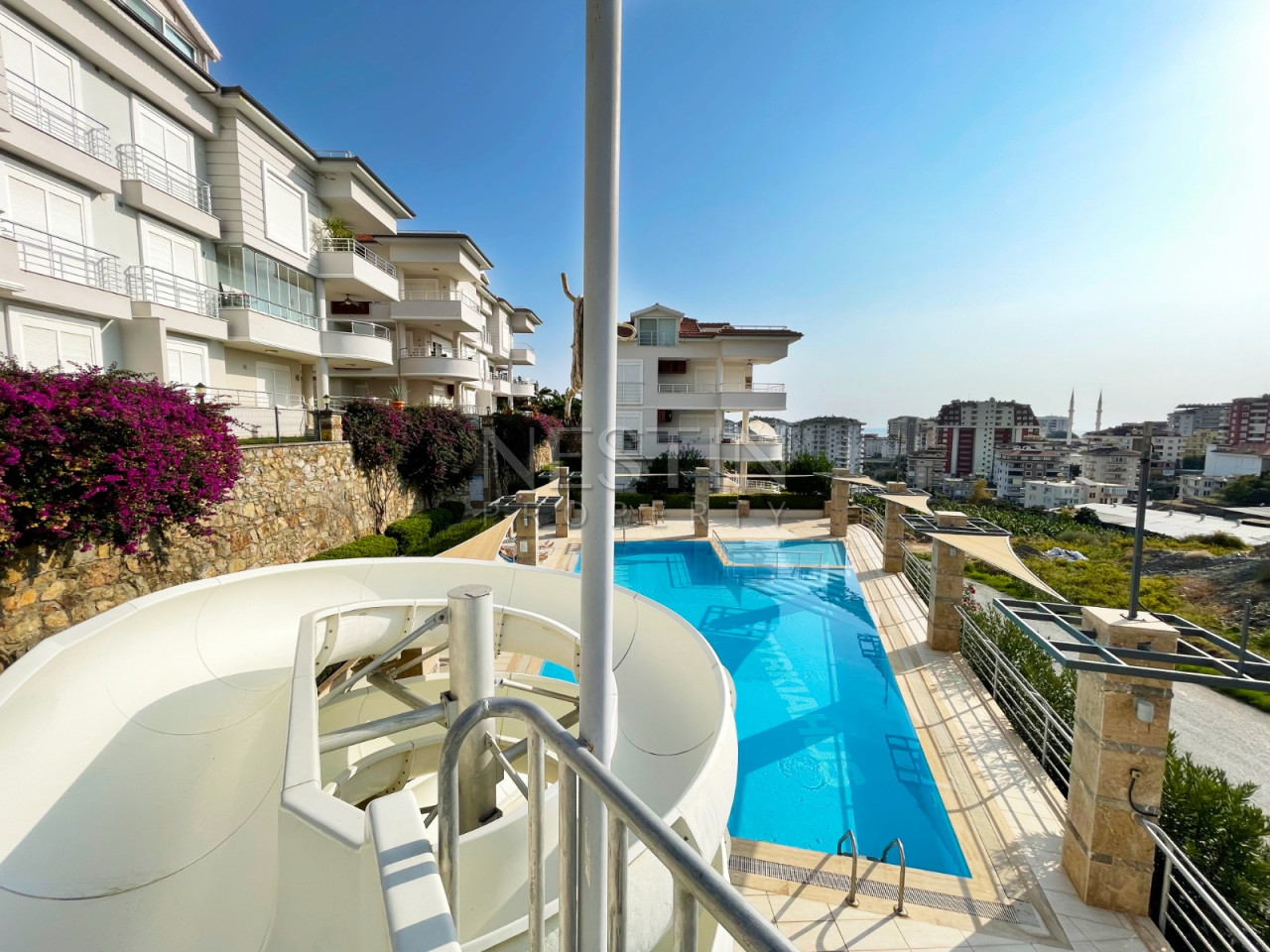 Квартира дуплекс 3+1 в районе Джикджилли с видом на горы фото 38