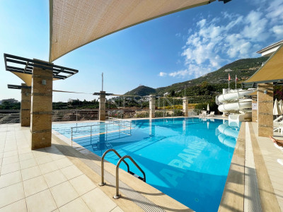 Квартира дуплекс 3+1 в районе Джикджилли с видом на горы фото 39