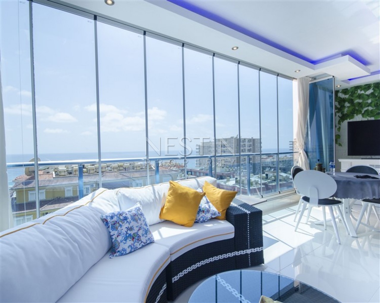 Великолепная квартира 2+1 в центре Махмутлара с видом на море фото 29