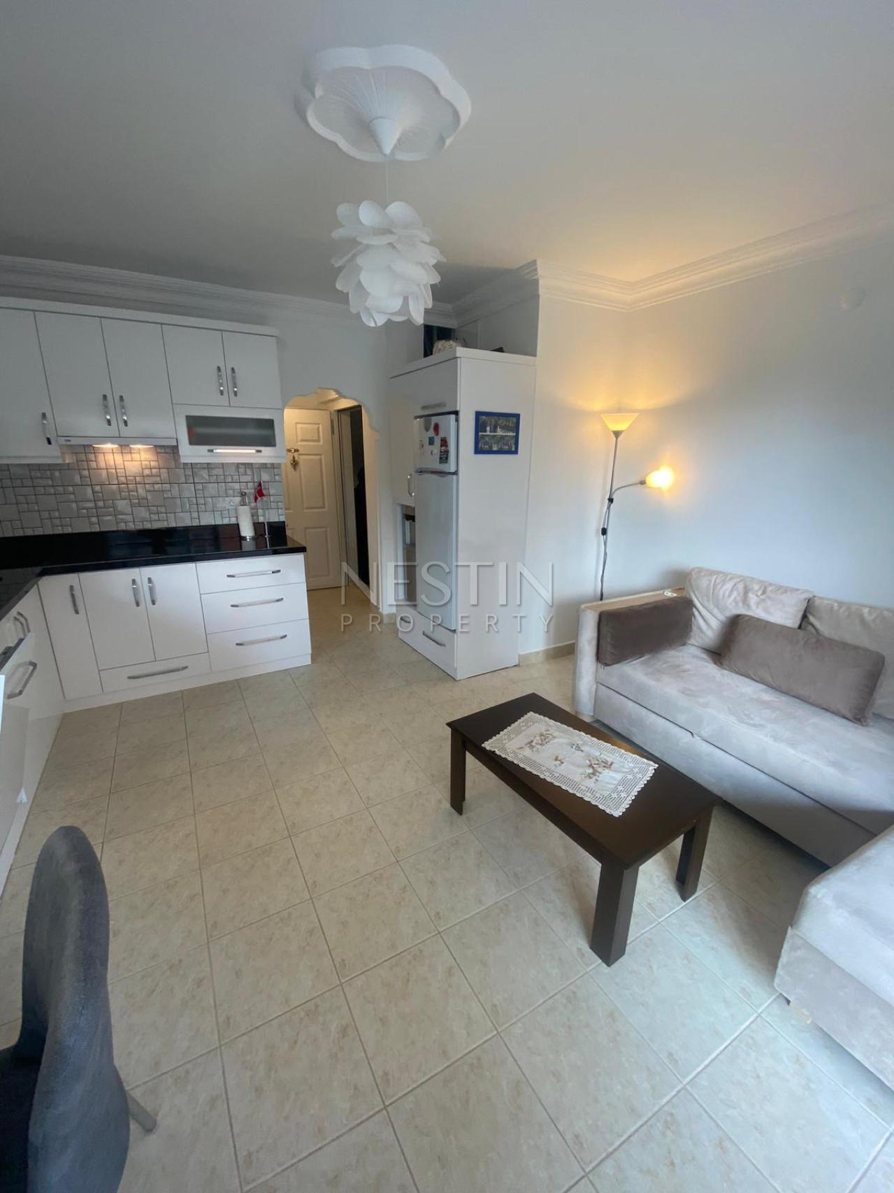 Квартира 1+1 в районе Оба в 50 м от Средиземного моря фото 2