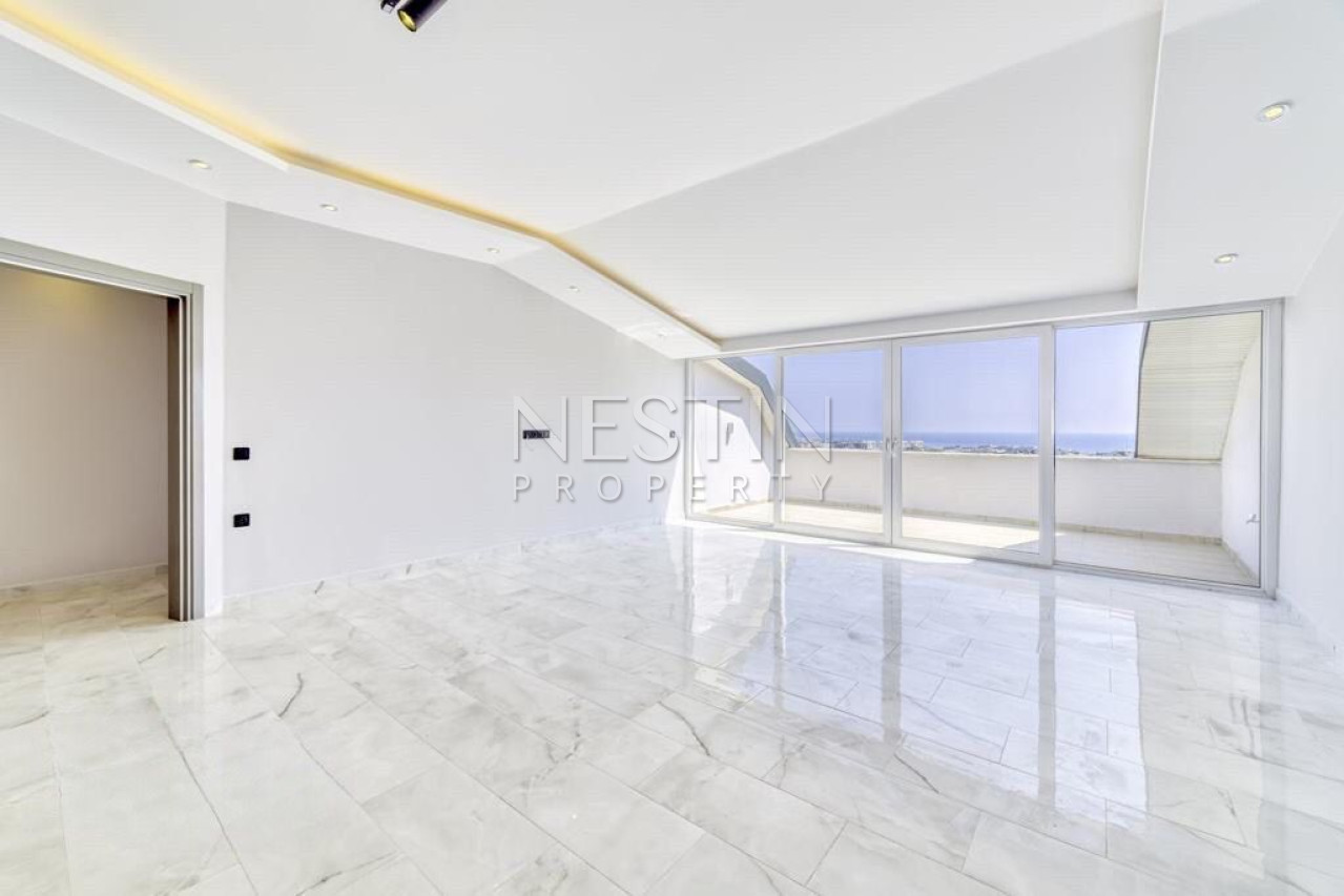 Квартира-дуплекс 6+2 в районе Джикджилли в 1500 м от Средиземного моря фото 39