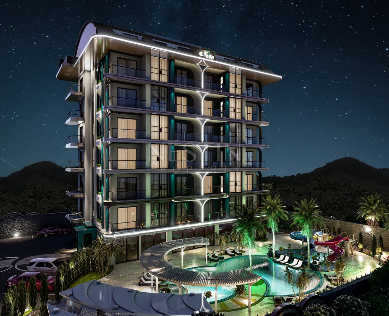 Квартира 1+1 в районе Демирташ в 800 м от Средиземного моря фото 6