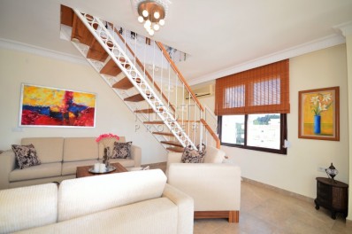 Прекрасный пентхаус 3+1 в Авсалларе в коттеджном поселке фото 17