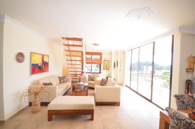 Прекрасный пентхаус 3+1 в Авсалларе в коттеджном поселке фото 27