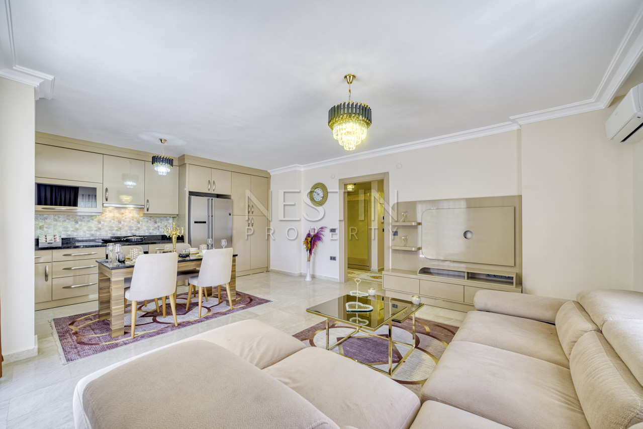 Квартира 2+1 в районе Кестель, в 100 м от Средиземного моря фото 6