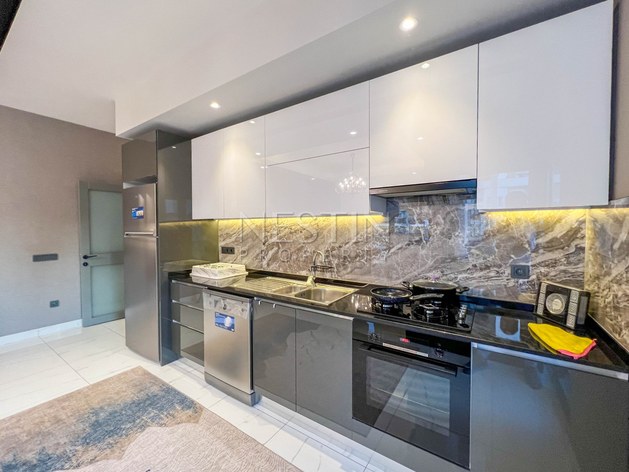 Квартира 3+1 в районе Оба в 700 м от Средиземного моря фото 7