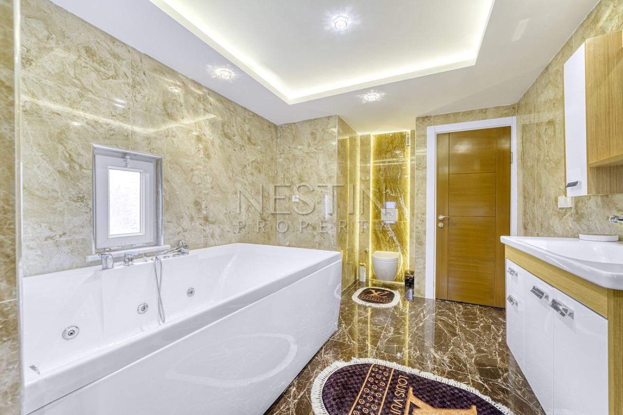 Квартира дуплекс 3+1 в районе Кестель, в 400 м от Средиземного моря фото 44