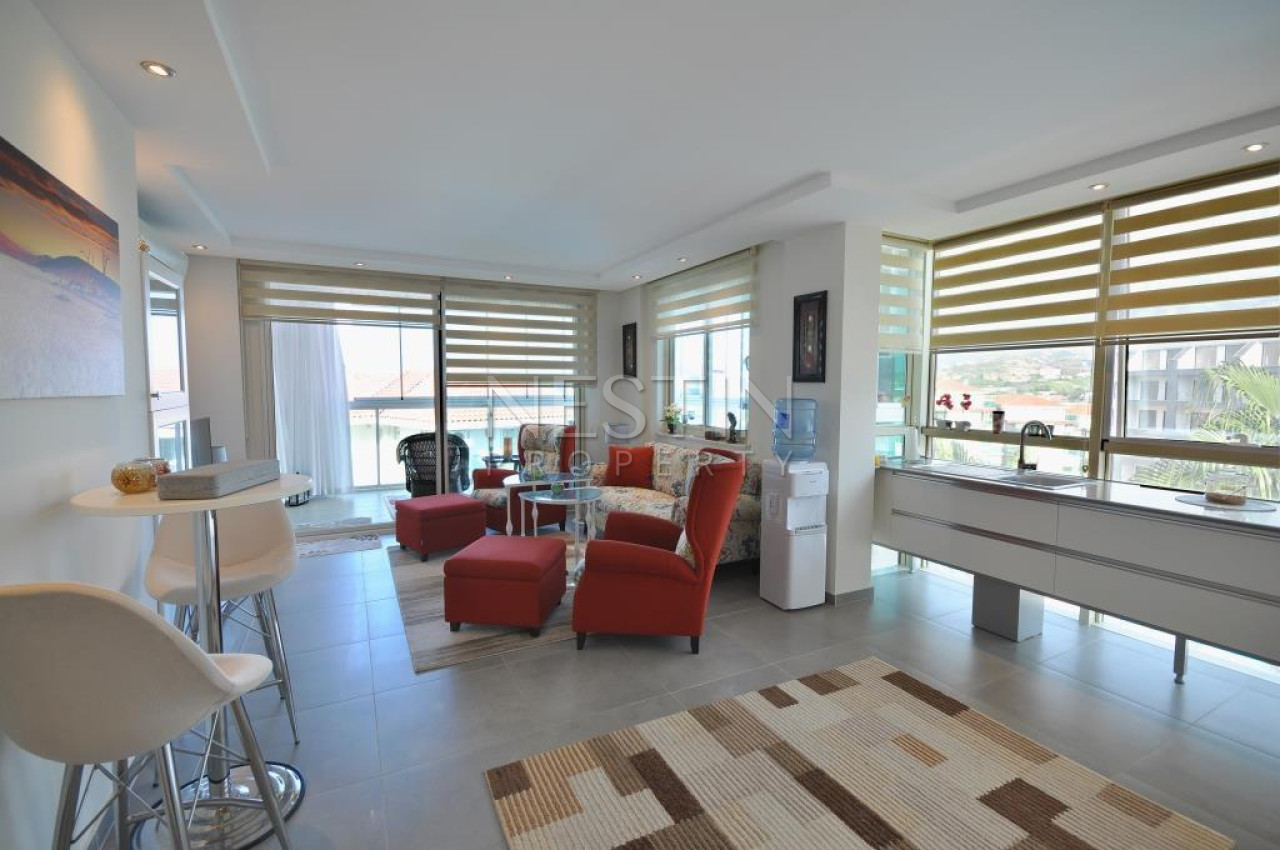 Квартира 2+1 в районе Каргыджак, в 700 м от Средиземного моря фото 11