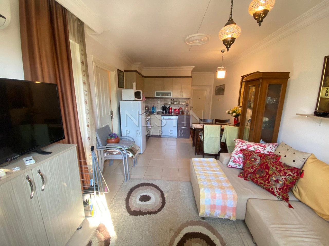 Квартира 1+1 в центре города Аланья в 200 м от Средиземного моря фото 3