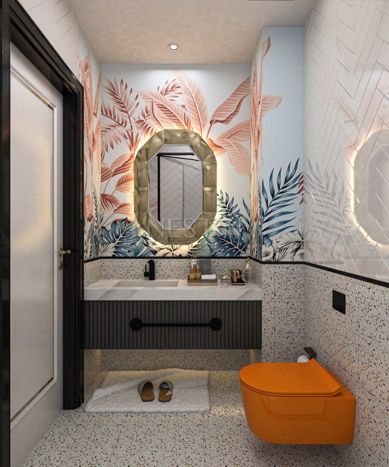 Новый проект на стадии строительства в районе Махмутлар в 400 м от Средиземного моря фото 11