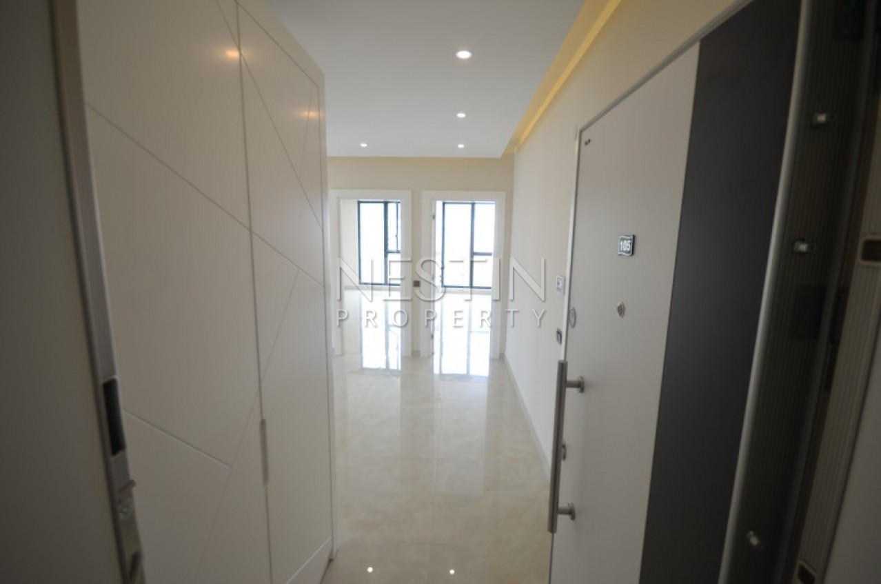 Апартаменты 2+1 в элитном жилом комплексе в Махмутларе на первой береговой линии фото 9