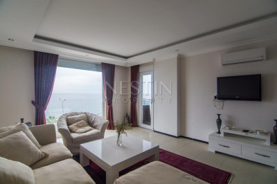 Квартира-дуплекс 3+1 в районе Кестель на первой береговой линии фото 11