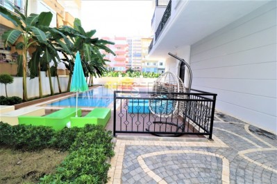 Прекрасный светлый пентхаус 2+1 в новой резиденции в центре Махмутлара фото 30