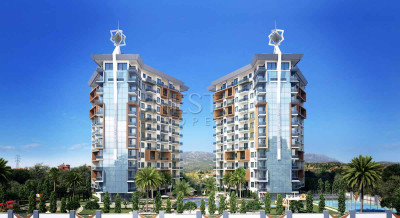 Квартира 1+1 в новом ЖК в районе Махмутлар в 100 м от Средиземного моря фото 2