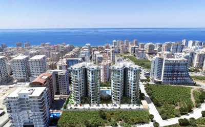 Квартира 1+1 в новом ЖК в районе Махмутлар в 100 м от Средиземного моря фото 12