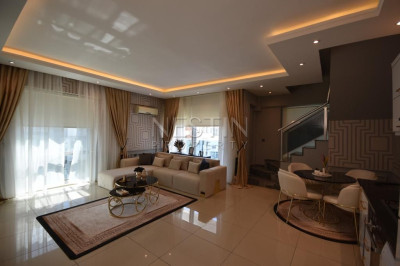 Квартира дуплекс 2+1 в центре города Аланья, в 350 м от Средиземного моря фото 11