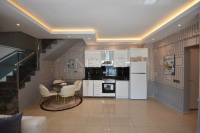 Квартира дуплекс 2+1 в центре города Аланья, в 350 м от Средиземного моря фото 16