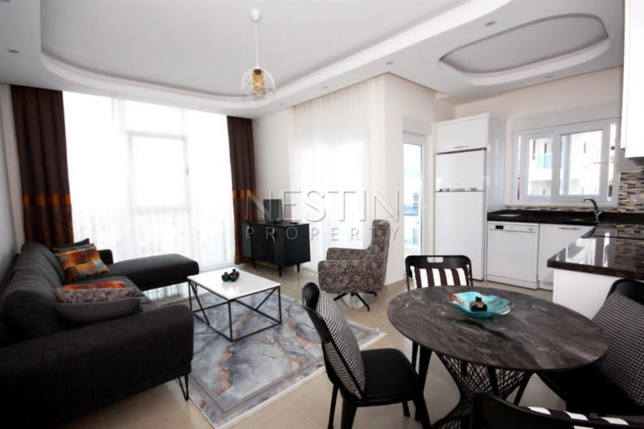 Квартира 1+1 с мебелью в новом доме от хорошего застройщика в Махмутларе фото 22