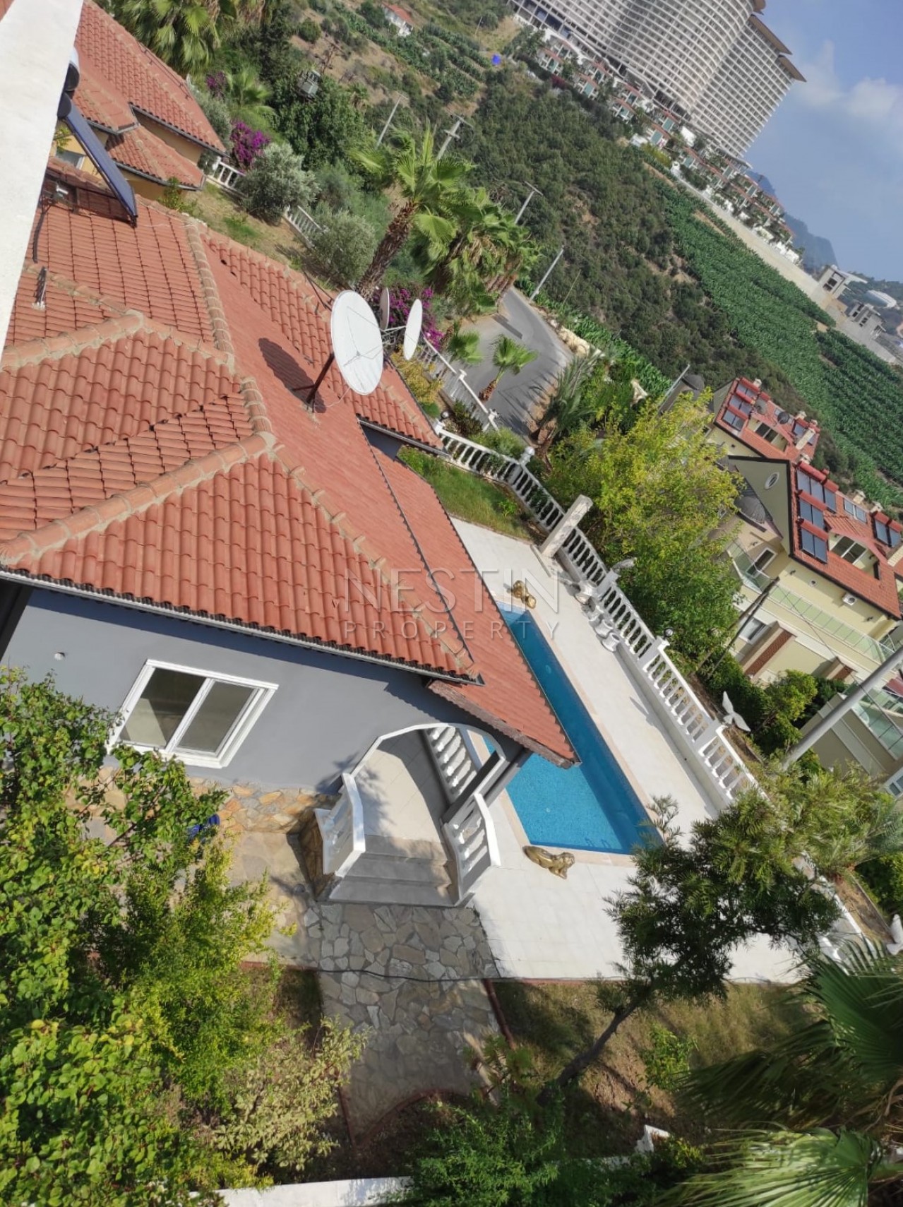 Красивая вилла 2+1 с собственным бассейном по бюджетной цене в Каргыджаке фото 7