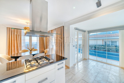 Роскошная вилла 4+1 в районе Тепе с видом на море и горы фото 3