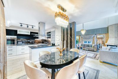 Роскошная вилла 4+1 в районе Тепе с видом на море и горы фото 5