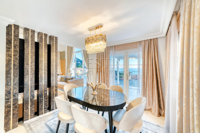 Роскошная вилла 4+1 в районе Тепе с видом на море и горы фото 6