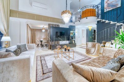 Роскошная вилла 4+1 в районе Тепе с видом на море и горы фото 10