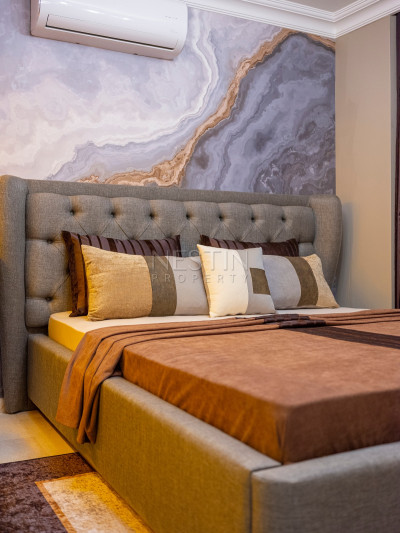 Роскошная вилла 4+1 в районе Тепе с видом на море и горы фото 15