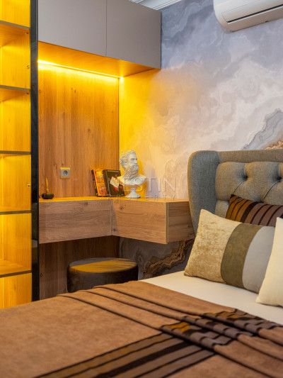 Роскошная вилла 4+1 в районе Тепе с видом на море и горы фото 17