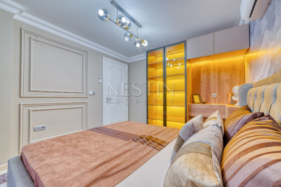 Роскошная вилла 4+1 в районе Тепе с видом на море и горы фото 20