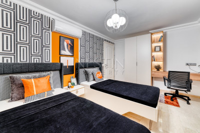 Роскошная вилла 4+1 в районе Тепе с видом на море и горы фото 22