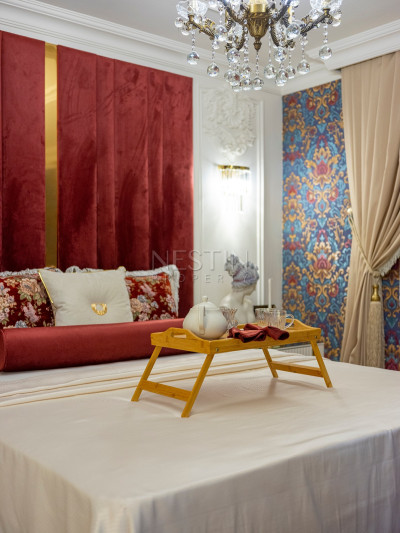 Роскошная вилла 4+1 в районе Тепе с видом на море и горы фото 26