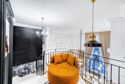 Роскошная вилла 4+1 в районе Тепе с видом на море и горы фото 37