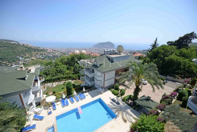 Элитная недвижимость в центре Аланьи с видом на море и горы напрямую от застройщика фото 5