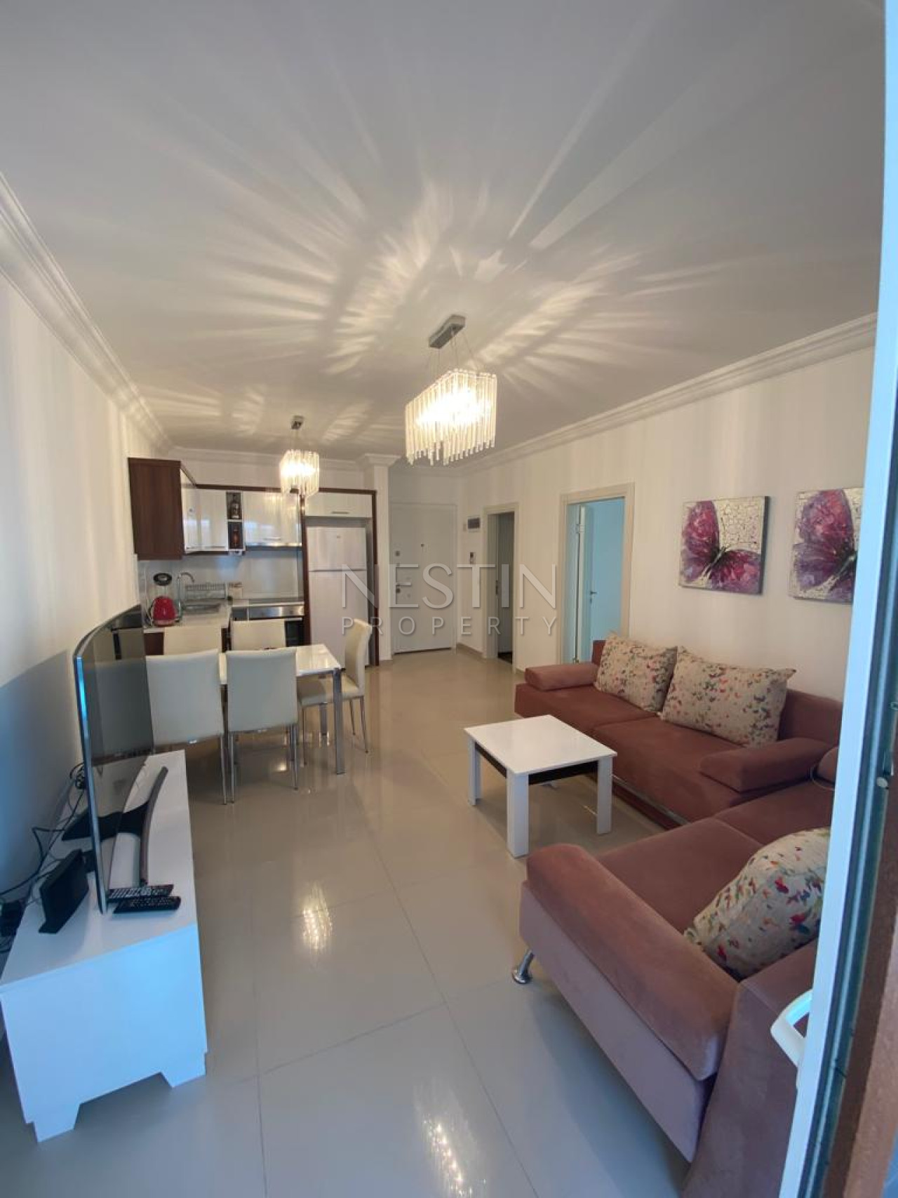 Квартира 1+1 в районе Кестель, в 350 м от Средиземного моря фото 3