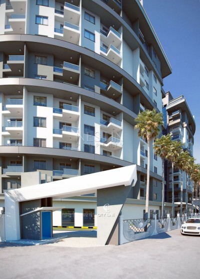 Квартира 2+1 в люксовом комплексе в центре Махмутлара на этапе строительства фото 10