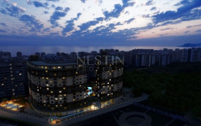 Квартира 2+1 в люксовом комплексе в центре Махмутлара на этапе строительства фото 13