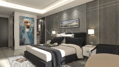 Квартира 2+1 в люксовом комплексе в центре Махмутлара на этапе строительства фото 36