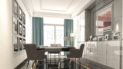 Квартира 2+1 в люксовом комплексе в центре Махмутлара на этапе строительства фото 37