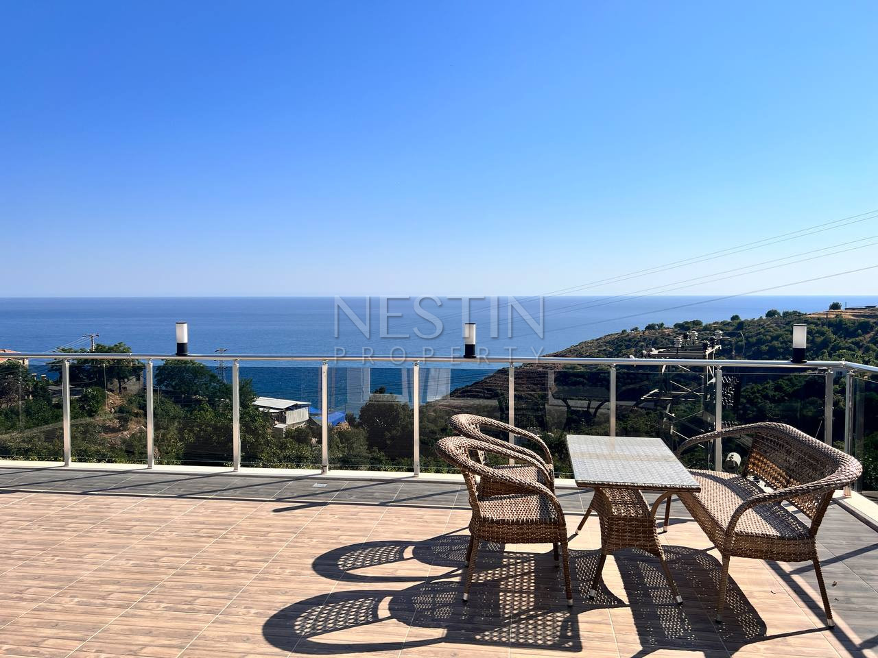 Вилла 3+1 в центре города Аланья в районе Динек с видом на море фото 19